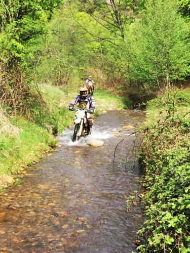 Anfängerstrecken, wir passen uns dem Können unserer Endurofahrer an